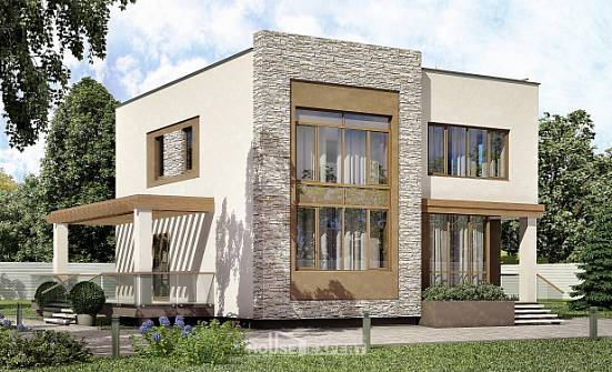 185-001-П Проект двухэтажного дома, средний дом из твинблока Димитровград | Проекты домов от House Expert