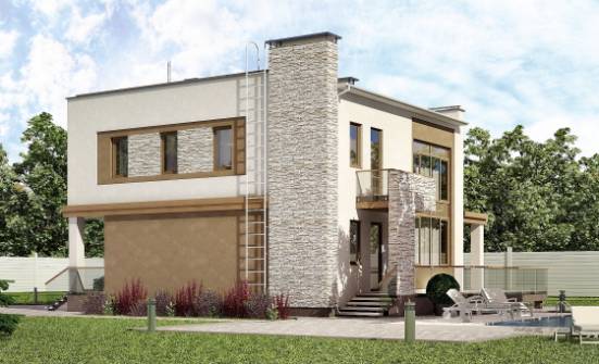 185-001-П Проект двухэтажного дома, средний дом из твинблока Димитровград | Проекты домов от House Expert