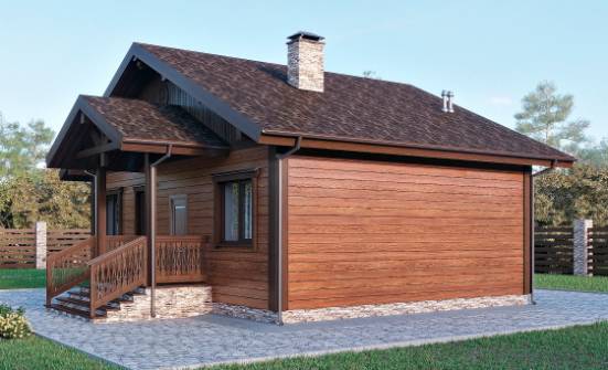 065-001-П Проект бани из бризолита Димитровград | Проекты домов от House Expert