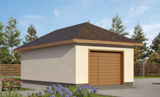 040-001-П Проект гаража из арболита Димитровград | Проекты одноэтажных домов от House Expert