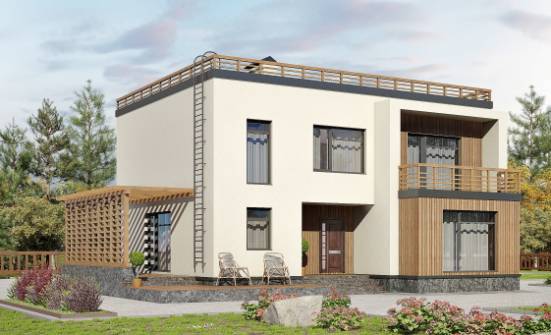 215-002-Л Проект двухэтажного дома, просторный домик из газосиликатных блоков Димитровград | Проекты домов от House Expert