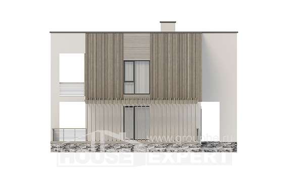 150-017-П Проект двухэтажного дома, экономичный домик из блока, Ульяновск