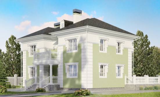 155-005-П Проект двухэтажного дома, простой домик из твинблока, Ульяновск