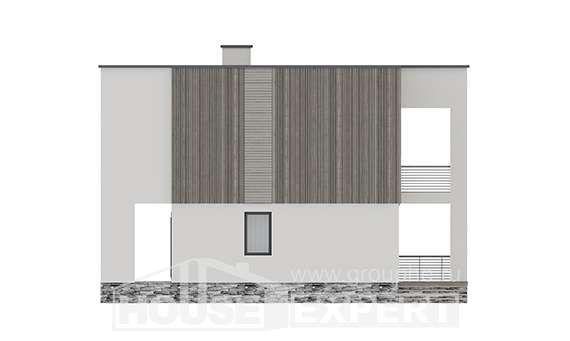 150-017-П Проект двухэтажного дома, доступный домик из арболита, Димитровград